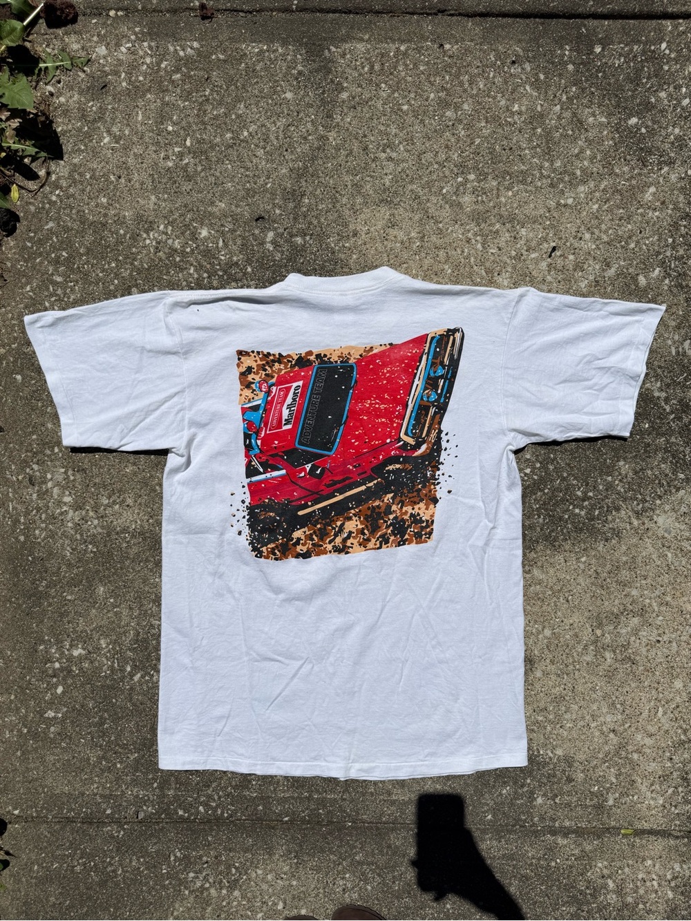 Vtg 90s Marlboro 4x4 Off Road Grap
Promo Single Stitch Tee